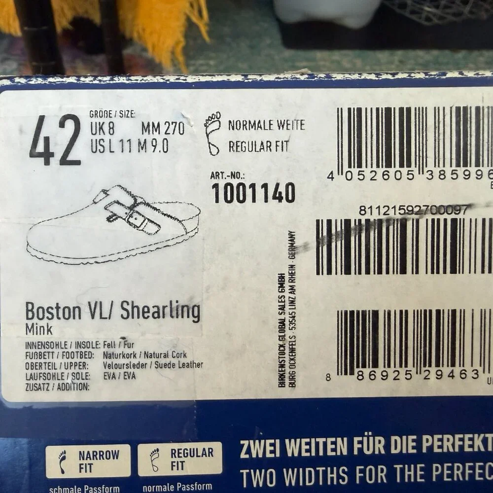 Birkenstock Boston VL Shearling clog - Picture 5 of 6